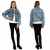 Kurtka JEANSOWA Wiosenna OVERSIZE Kieszenie