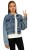 Kurtka JEANSOWA Wiosenna OVERSIZE Kieszenie