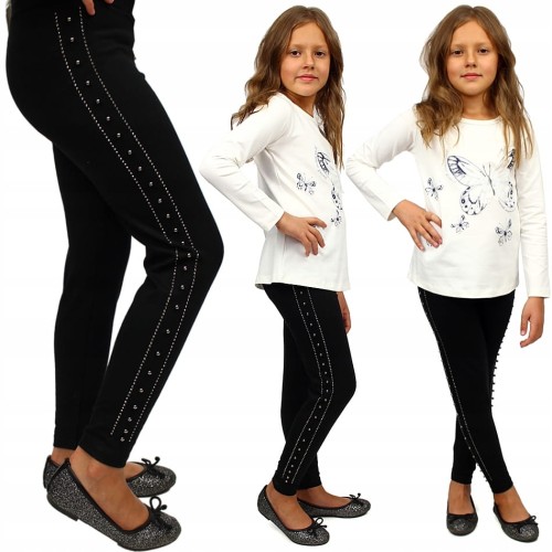 Getry LEGGINSY Breeze DŻECIKI Czarne