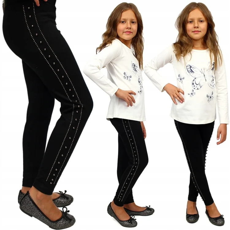Getry LEGGINSY Breeze DŻECIKI Czarne