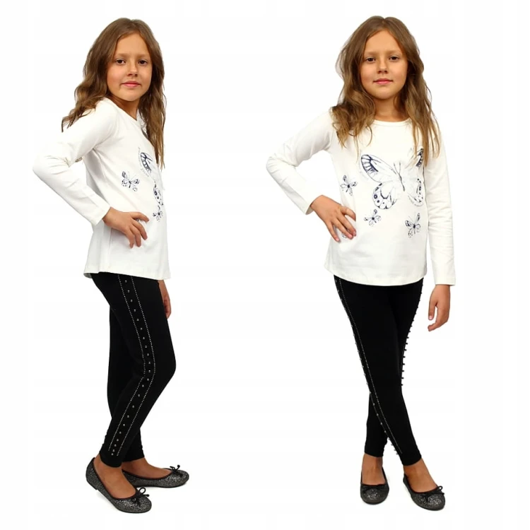 Getry LEGGINSY Breeze DŻECIKI Czarne