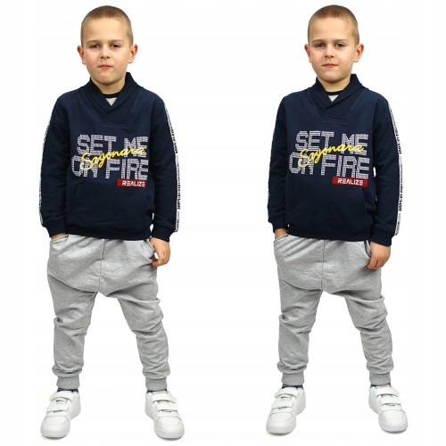 BLUZA Kangurka GRANAT Breeze Boys