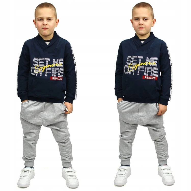 BLUZA Kangurka GRANAT Breeze Boys