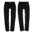 Spodnie JEANS Czarne Rurki SLIM FIT Elastyczne