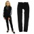 Spodnie JEANS Czarne Rurki SLIM FIT Elastyczne