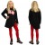 Komplet BLUZA Tunika ASYMETRYCZNA Legginsy