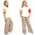 KOMPLET Bluzka SPODNIE Szerokie OVERSIZE Loose