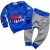 KOMPLET Dresowy AUTKO Bluza SPODNIE Baggy