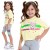 Komplet T-SHIRT Top GETRY Krótkie MIŚ Bawełna