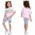 Komplet T-SHIRT Top GETRY Krótkie MIŚ Bawełna