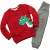 DRES Bluza Spodnie DRESOWE Komplet DINOZAUR