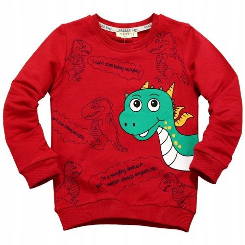 DRES Bluza Spodnie DRESOWE Komplet DINOZAUR