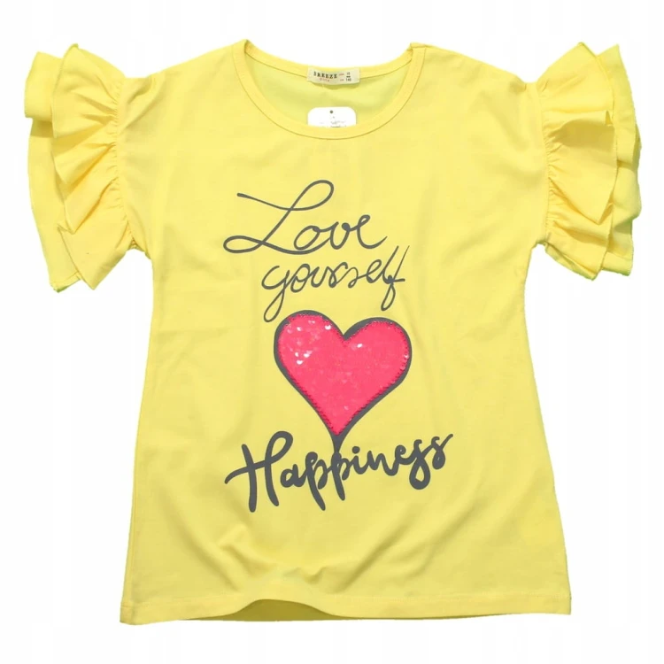 Komplet TOP HISZPANKA Getry Capri SERCE Cekiny