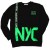 KOMPLET Dresowy NAPISY NEON Bluza SPODNIE