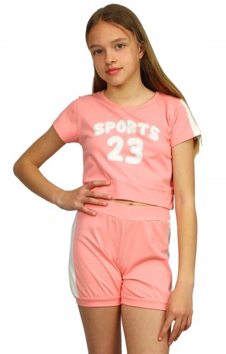 KOMPLET Sportowy T-SHIRT Krótkie SPODENKI