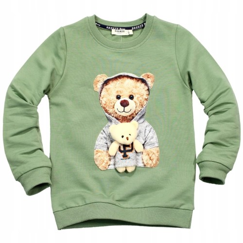 KOMPLET Dresowy MIŚ Bluza Spodnie MASKOTKA
