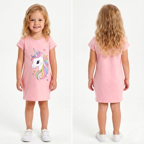 SUKIENKA Tulipan JEDNOROŻEC Brokat Tuba KUCYK Morelowa
