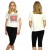 BLUZKA T-Shirt BAWEŁNA Nadruki SERCE Ecru