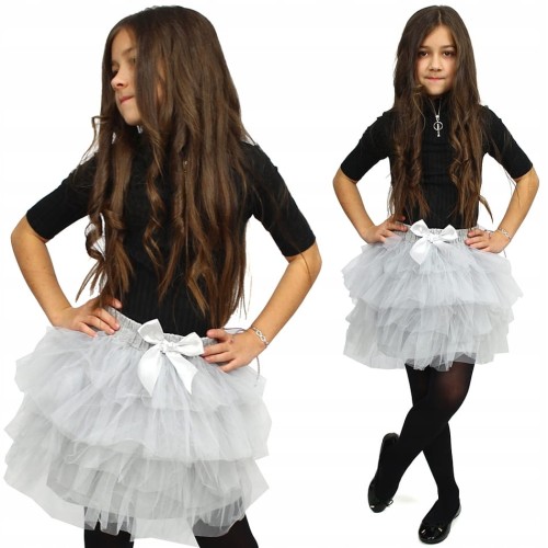 Spódniczka TUTU Szara TIULOWA BREEZE
