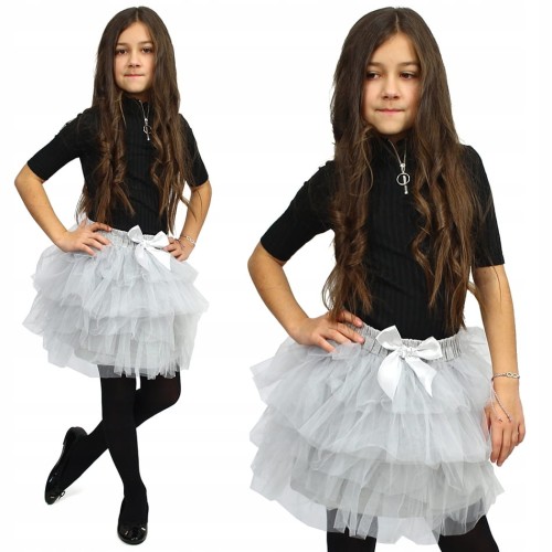 Spódniczka TUTU Szara TIULOWA BREEZE