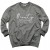 BLUZA Dresowa Z NAPISEM 3D Wygodna GRAFIT