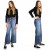 SPODNIE JEANSY Szerokie Nogawki WIDE LEG Kuloty