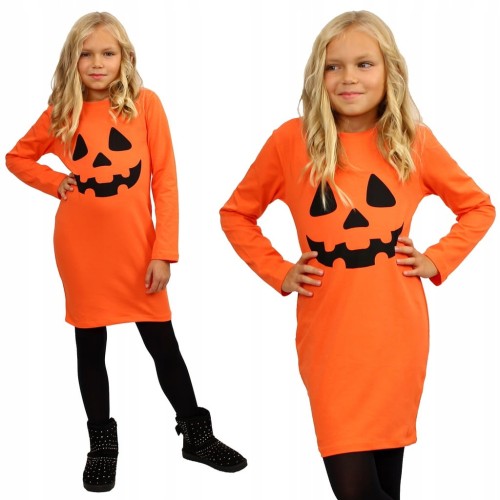 Sukienka HALLOWEEN Dynia MINKA Tunika TUBA