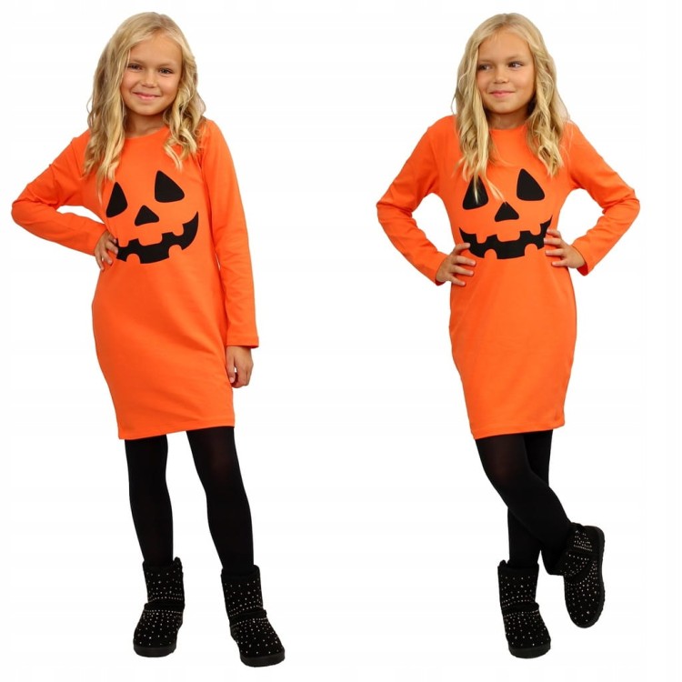 Sukienka HALLOWEEN Dynia MINKA Tunika TUBA