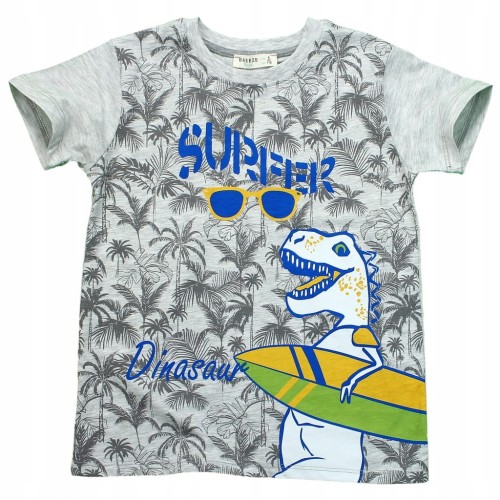 Bluzka T-SHIRT Hawajski DINOZAUR Bawełna